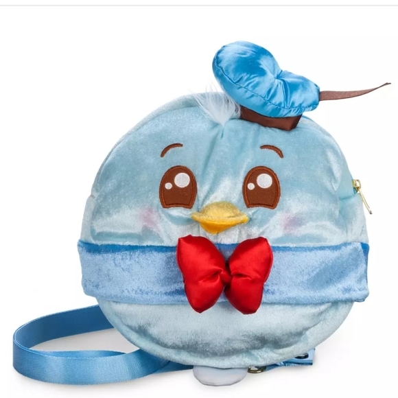 Disney Handbags - Donald Duck Wild Raspberry Disney Munchlings Plush Crossbody Bag